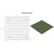 Светильник UNIVERSAL-SOFT 30 595x595x55 CRI90 4000 opal-sand