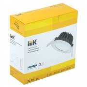 Даунлайт ДВО 1821 PRO круг 24Вт 4000K IP54 белый
