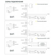 Блок аварийного питания БАП120 совмещенный на 1 и 3 часа