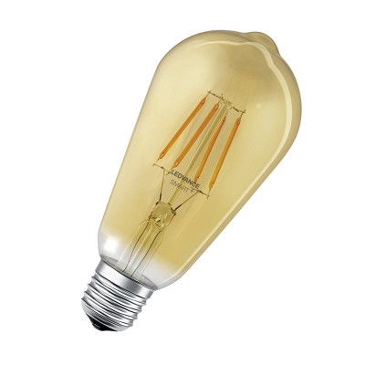 Светодиодная лампа Smart+WiFi CL A Gold DIM 53 6W/824 E27 Светодиодная лампа Smart+WiFi CL A Gold DIM 53 6W/824 E27