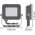 Прожектор FL COMP V 10W 840 SYM 100 WT Прожектор FL COMP V 10W 840 SYM 100 WT