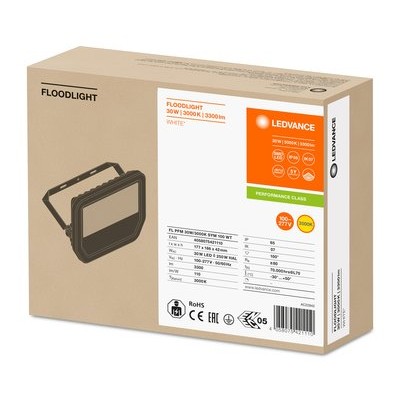 Прожектор FL PFM G3 30W/3000K SYM 100 BK Прожектор FL PFM G3 30W/3000K SYM 100 BK