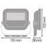 Прожектор FL PFM G3 10W/4000K SYM 100 WT Прожектор FL PFM G3 10W/4000K SYM 100 WT