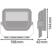 Прожектор FL PFM G3 20W/4000K SYM 100 WT