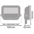 Прожектор FL PFM G3 20W/4000K SYM 100 WT Прожектор FL PFM G3 20W/4000K SYM 100 WT