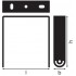 Скоба BRACKET 93W-155W HIGH BAY g3 Скоба BRACKET 93W-155W HIGH BAY g3