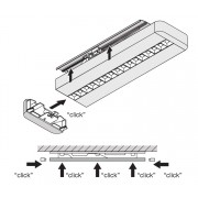 Светильник LINEAR IndiviLED D 1500 25W/4000K