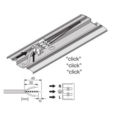 LINEAR IndiviLED D 1200 33W/3000K LINEAR IndiviLED D 1200 33W/3000K