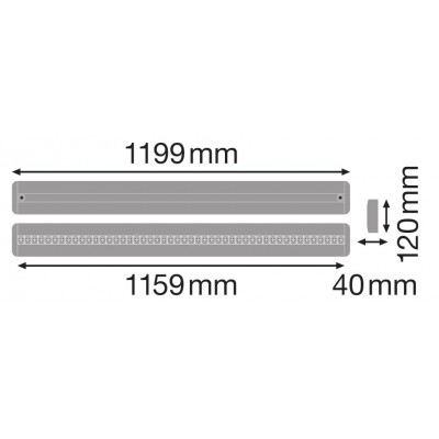 LINEAR IndiviLED D 1200 33W/3000K LINEAR IndiviLED D 1200 33W/3000K