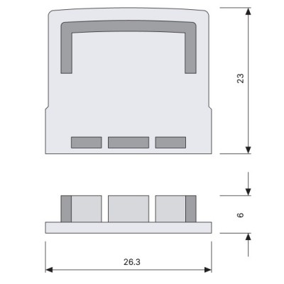 Заглушка LS AY-PW01/EC Заглушка LS AY-PW01/EC