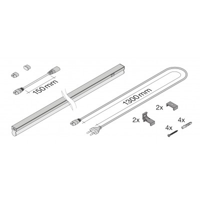 Светильник LN COMPACT SWITCH 600 8W/3000K Светильник LN COMPACT SWITCH 600 8W/3000K