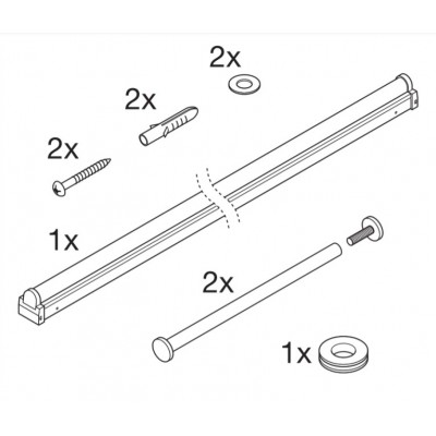 Светильник LN OUTPUT 1500 60W/4000K LEDV Светильник LN OUTPUT 1500 60W/4000K LEDV