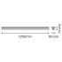 Светильник LN OUTPUT 1200 33W/4000K LEDV Светильник LN OUTPUT 1200 33W/4000K LEDV