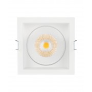 Спот светильник SP SQ DK ADJUST 8W/3000K FL WT