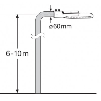 Светильник Eco Class AREA 840 45W 5400 Gr Светильник Eco Class AREA 840 45W 5400 Gr