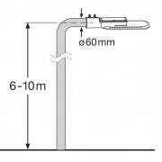 Светильник Eco Class AREA 827 30W 3300 Gr