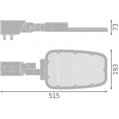 Светильник SL AREA MD V 65W 765 RV20ST Gy Светильник SL AREA MD V 65W 765 RV20ST Gy
