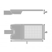 Светильник SL FLEX MD P 58W 727 RV25ST WAL