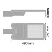 Светильник SL FLEX MD P 80W 727 RW35ST WAL