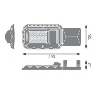 Светильник URBAN Lite S 30W 865 IP65 Gy Светильник URBAN Lite S 30W 865 IP65 Gy