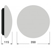 ЖКХ светильник SF CIRCULAR 350 V 18W 830 IP44
