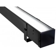 Аварийный светильник Слимлайт линейный 40W-4100Lm 4000-4500К Микропризма с БАП (aax.tech) 1ч черный