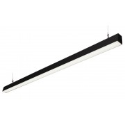 Светильник КРИСТАЛЛ 45W-4650Lm 5000-5500К Прозрачный IP44 чёрный